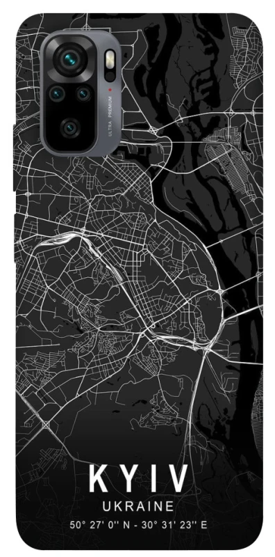 Чохол на Xiaomi Poco M5s Kyiv map фото 1 з 1