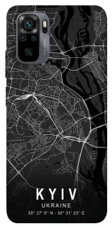 Чехол на Xiaomi Poco M5s Kyiv map фото 1 из 1