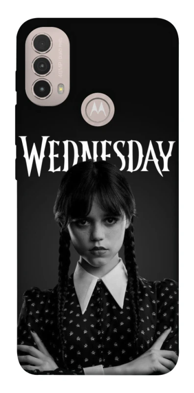 Чохол на Motorola Moto E40 Dark Mood Wednesday фото 1 з 1