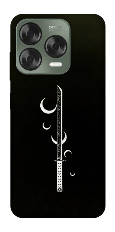 Чехол на ZTE Nubia V70 Design Самурай всегда с катаной фото 1 из 1