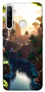 Чехол на Realme 6i Minecraft sunset фото 1 из 1