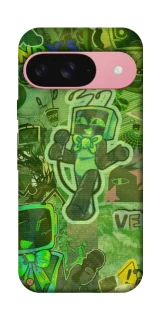 Чехол на Google Pixel 9 Dandysworld tv green theme фото 1 из 1