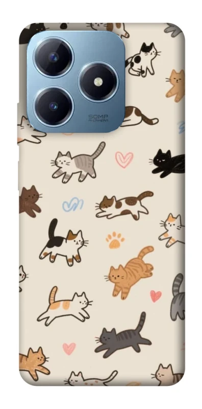 Чехол на Realme C63 Cat style ver.2 фото 1 из 1