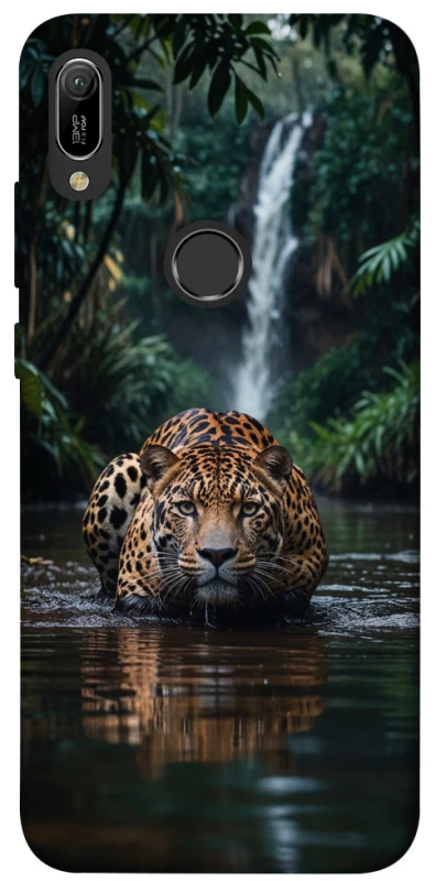 Чохол на Huawei Y6 (2019) Leopard in water фото 1 з 1
