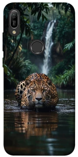Чохол на Huawei Y6 (2019) Leopard in water фото 1 з 1