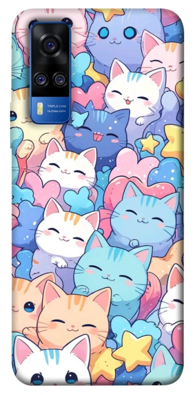 Чехол на Vivo Y51a Funny Kittens ver.3 фото 1 из 1