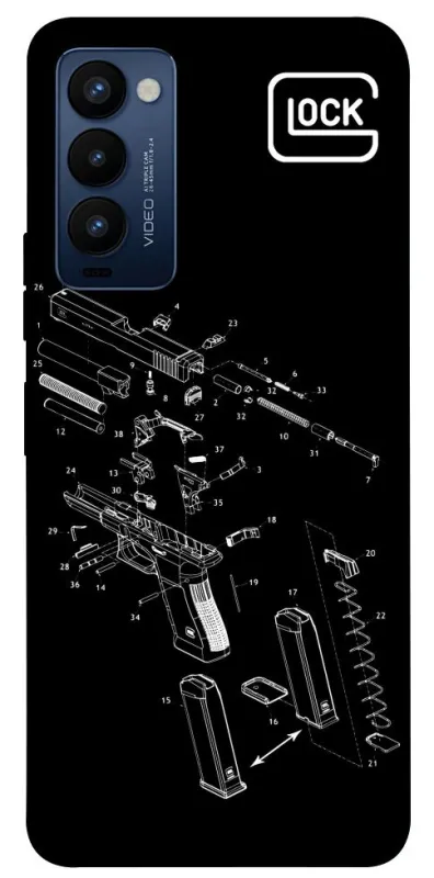 Чохол на TECNO Camon 18 LOCK фото 1 з 1