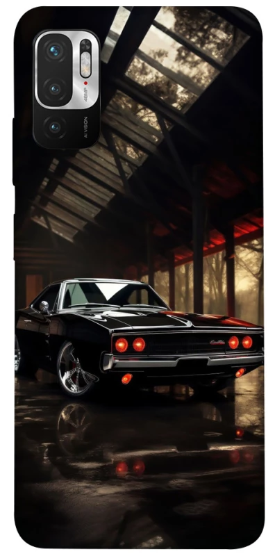 Чохол на Xiaomi Redmi Note 10 5G Black classic car фото 1 з 1