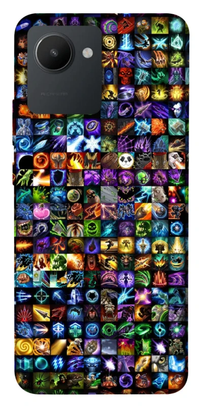 Чехол на Realme C30 Abilities menu ver.1 фото 1 из 1