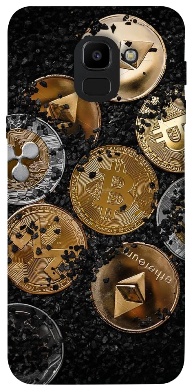 Чохол на Samsung J600F Galaxy J6 (2018) Many coins v2 фото 1 з 1