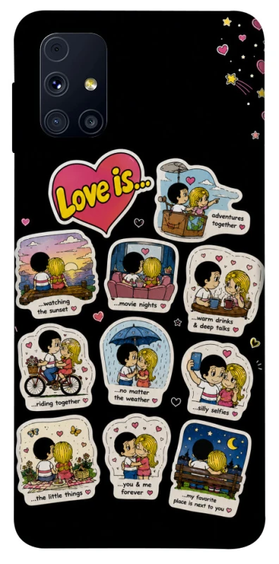Чохол на Samsung Galaxy M31s Love is ver.4 фото 1 з 1