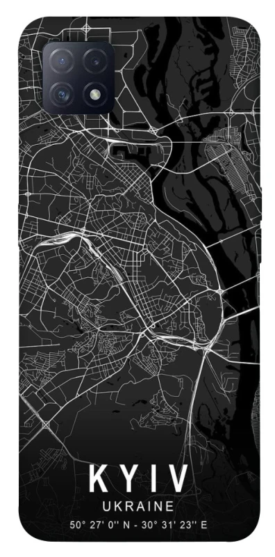 Чохол на Oppo A72 5G / A73 5G Kyiv map фото 1 з 1