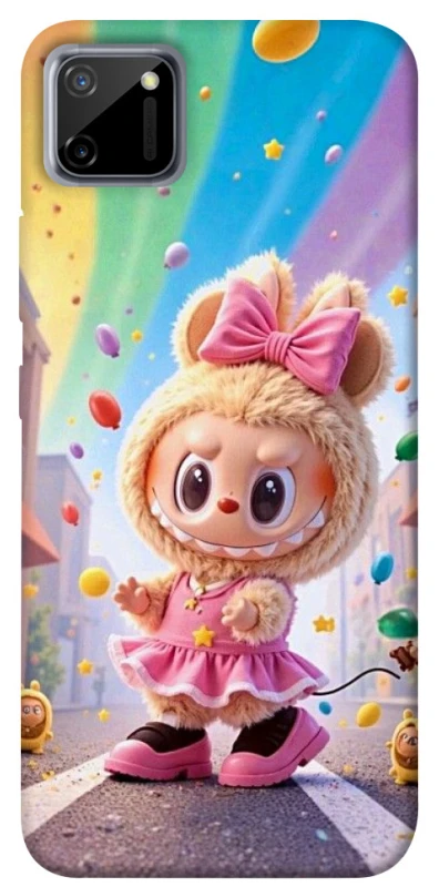 Чохол на Realme C11 Labubu rainbow фото 1 з 1