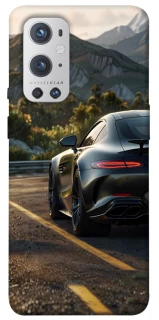 Чехол на OnePlus 9 Pro Car in the mountains фото 1 из 1