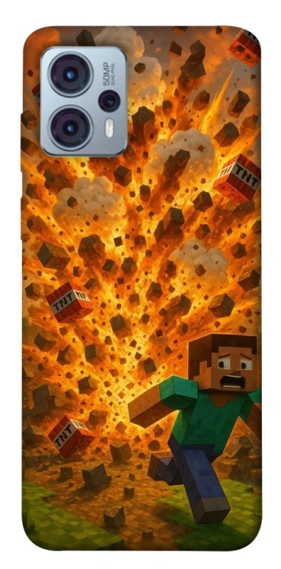 Чохол на Motorola Moto G23 Minecraft v7 фото 1 з 1