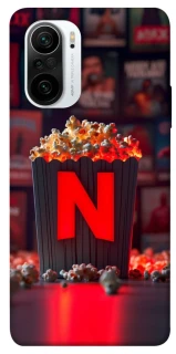 Чехол на Xiaomi Redmi K40 / K40 Pro / K40 Pro+ / Poco F3 Netflix and popcorn фото 1 из 1