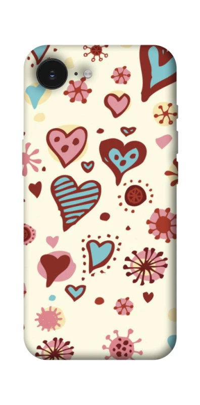 Чохол на Apple iPhone 16e (6.1") Pretty hearts фото 1 з 1