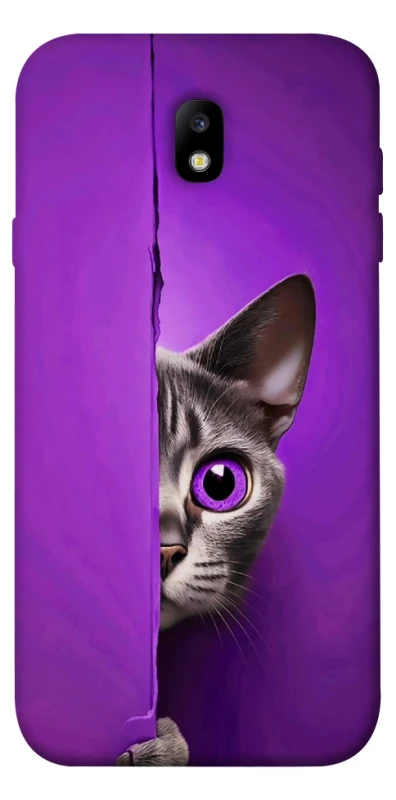 Чохол на Samsung J730 Galaxy J7 (2017) Кіт-підглядач фото 1 з 1