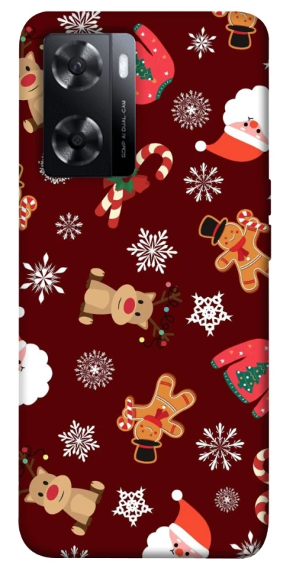 Чехол на Oppo A57s Новогодний v6 фото 1 из 1