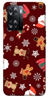 Чехол на Oppo A77s Новогодний v6 фото 1 из 1