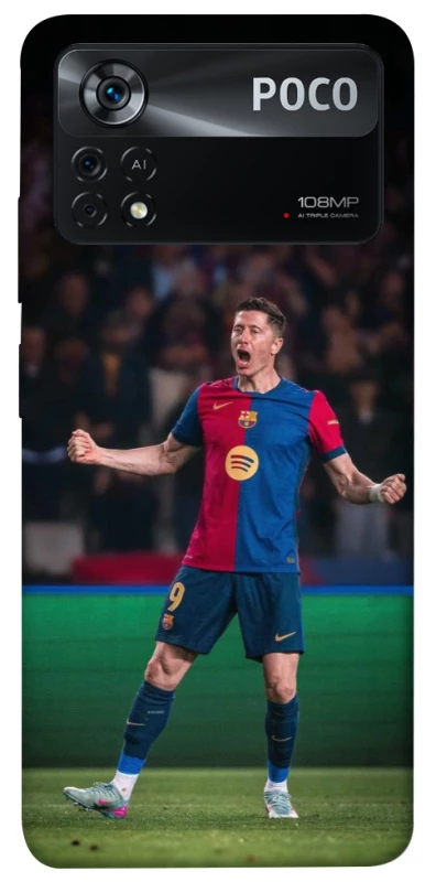 Чехол на Xiaomi Poco X4 Pro 5G Robert Lewandowski фото 1 из 1