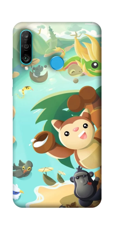 Чохол на Huawei P30 lite Adopt Me Tropical Adventure фото 1 з 1