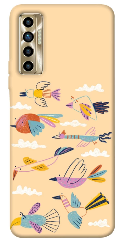 Чохол на TECNO Camon 17P Переліт фото 1 з 1