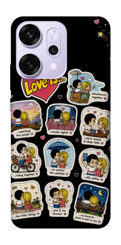 Чохол на Oppo Reno 14 Pro Love is ver.4 фото 1 з 1