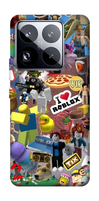 Чохол на Xiaomi 15 Pro Roblox collage ver.5 фото 1 з 1