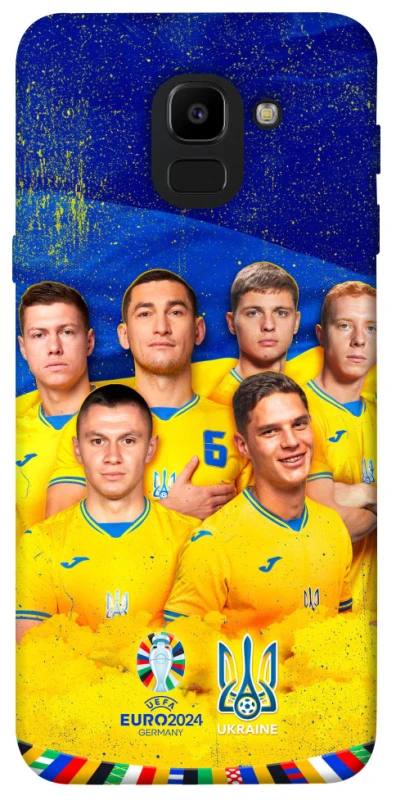 Чехол на Samsung J600F Galaxy J6 (2018) Сбоная Украины v2 фото 1 из 1