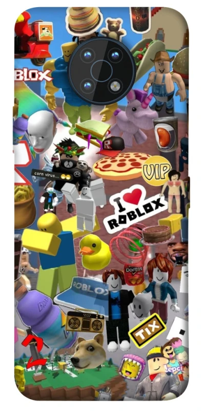 Чехол на Nokia G50 Roblox collage ver.5 фото 1 из 1