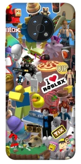 Чехол на Nokia G50 Roblox collage ver.5 фото 1 из 1