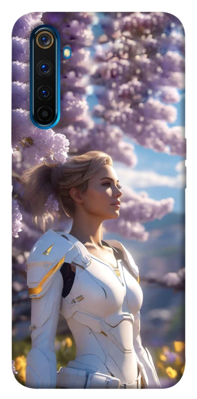 Чохол на Realme 6 Pro Cyber space girl ver.1 фото 1 з 1