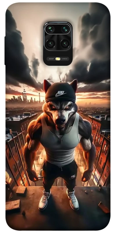 Чехол на Xiaomi Redmi Note 9s / Note 9 Pro / Note 9 Pro Max Волк фото 1 из 1