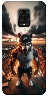 Чехол на Xiaomi Redmi Note 9s / Note 9 Pro / Note 9 Pro Max Волк фото 1 из 1