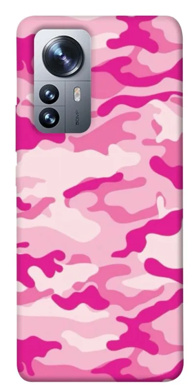 Чехол на Xiaomi 12 / 12X camouflage pink фото 1 из 1