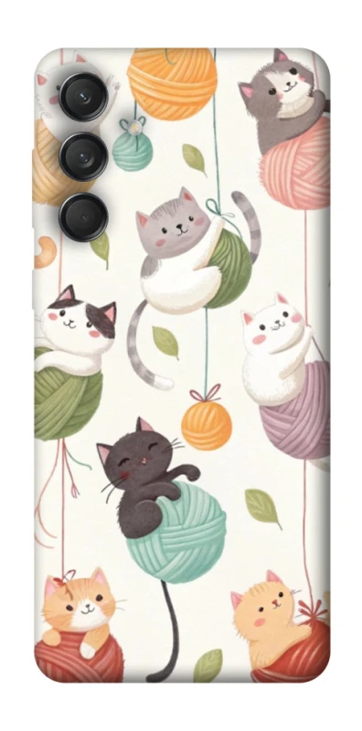 Чохол на Samsung Galaxy M55 Funny Kittens фото 1 з 1