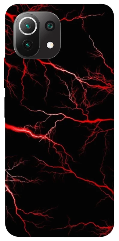 Чехол на Xiaomi Mi 11 Lite Красная молния фото 1 из 1