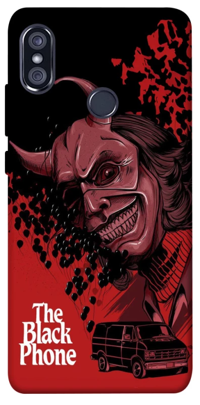 Чехол на Xiaomi Redmi Note 5 Pro / Note 5 (AI Dual Camera) The Black Phone фото 1 из 1