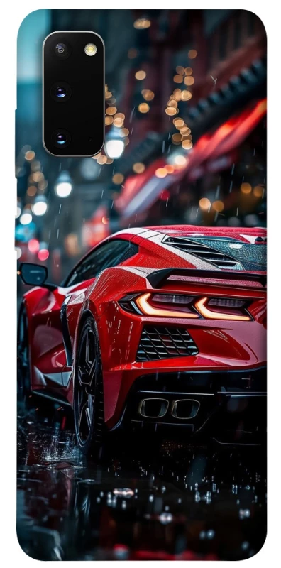 Чехол на Samsung Galaxy S20 Red sports car фото 1 из 1