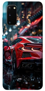 Чехол на Samsung Galaxy S20 Red sports car фото 1 из 1