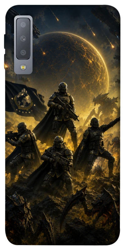 Чохол на Samsung A750 Galaxy A7 (2018) HELLDIVERS ver.2 фото 1 з 1