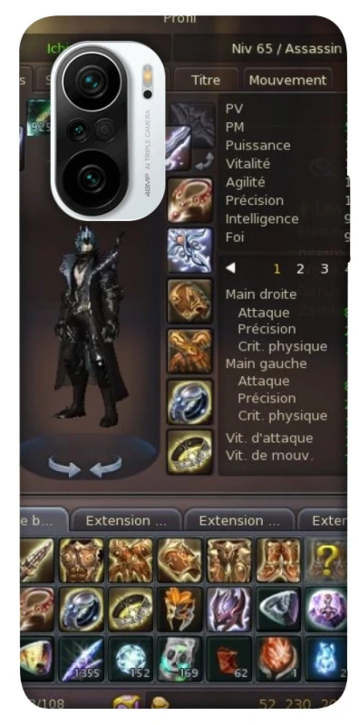 Чехол на Xiaomi Redmi K40 / K40 Pro / K40 Pro+ / Poco F3 Character Menu ver.1 фото 1 из 1