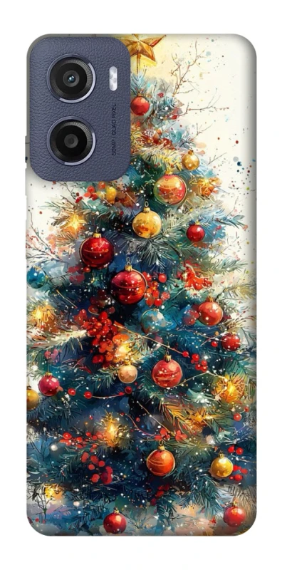 Чехол на Motorola Moto E15 Новогодний v36 фото 1 из 1