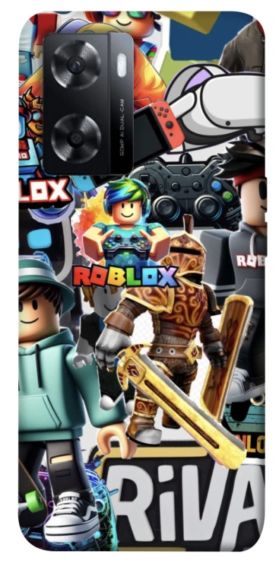 Чохол на Oppo A57s Roblox collage ver.1 фото 1 з 1