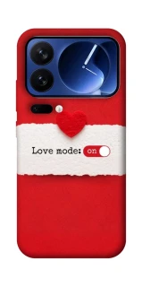 Чохол на Xiaomi 17 Pro Love Mode ON фото 1 з 1