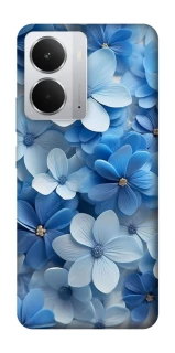 Чехол на Realme 14 Синие цветы фото 1 из 1