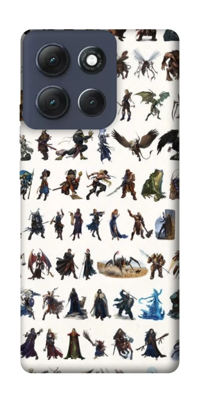 Чохол на Motorola Moto G86 Power Character Selection фото 1 з 1