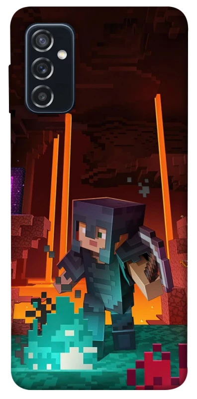 Чохол на Samsung Galaxy M52 Minecraft game adventure фото 1 з 1