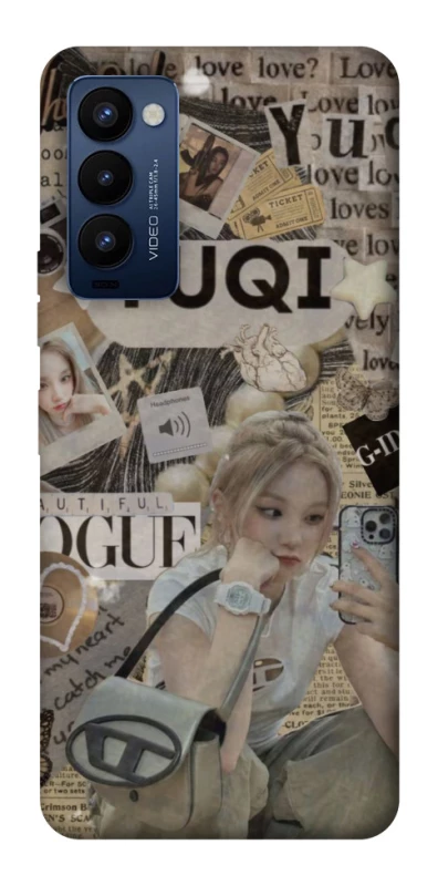 Чехол на TECNO Camon 18 Pro Yuqi (G)I-DLE фото 1 из 1